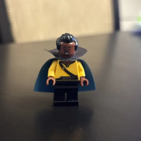 LEGO Star-Wars Lando Calrissian (Cape w/ Collar) Minifigure From Set (75257) 2M