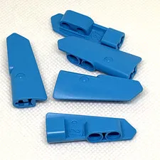 LEGO Parts - Dark Azure Technic, Panel Fairing #21, Side B - No 11946 - QTY 5