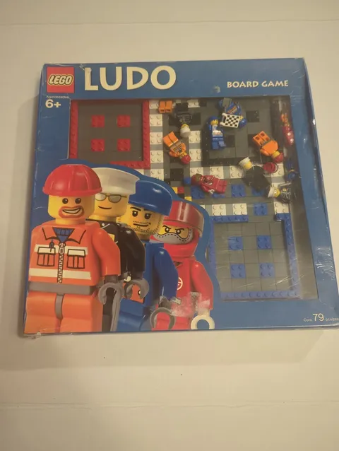 LEGO LUDO BOARD GAME 2006 With  MINI FIGURES 