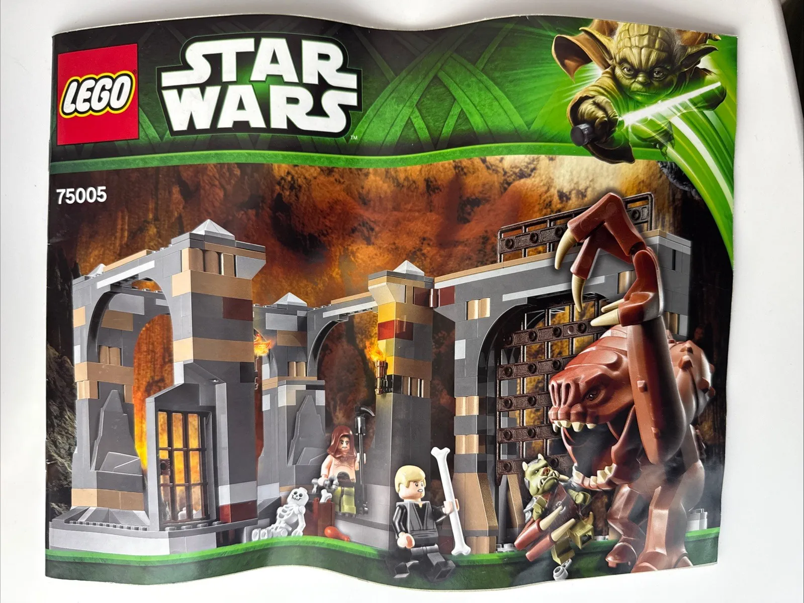 LEGO INSTRUCTIONS 75005 Star Wars Rancor Pit Manual Booklet Book Episode VI