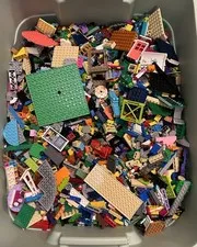 GENUINE LEGO 4 lbs Pounds Random Building Parts Pieces Plates Bricks Bulk Lot