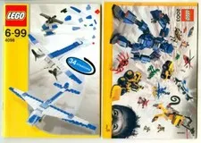 Vintage LEGO 4098 Creator 6-99 "34 Creations" Instruction Booklet & 2003 Catalog