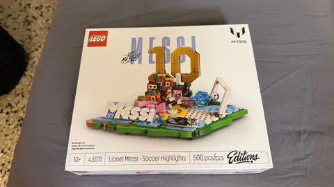 Lionel Messi Highlights LEGO EDITIONS #43011 - FIFA World Cup 2026 - SEALED NEW