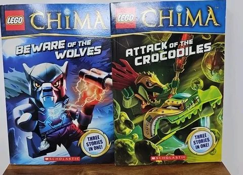 Lego Chima Books Lot Of 2