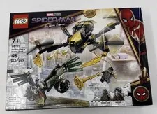 LEGO Spider-Man's Drone Duel 76195, Marvel Super Heroes, No Way Home, 198 Pieces