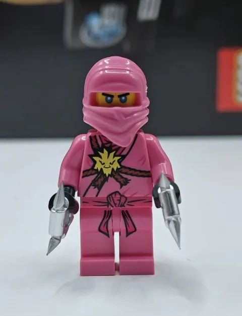 NEW Ninjago Zane - Avatar Pink Zane Custom Lego Minifigure 71708 Prime Empire