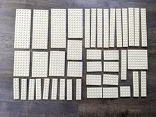 Lot of large LEGO Tan plates - 4x4 4x6 8x8 6x6 6x8 6x12 6x16 2x16 2x12 2x8 2x10