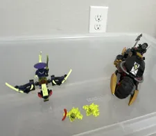 LEGO Ninjago Cole’s blaster bike complete box and instructions