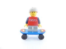 Skateboarder LEGO Minifigure Lot City 7641