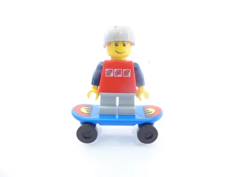 Skateboarder LEGO Minifigure Lot City 7641