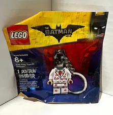 LEGO Kiss Kiss Tuxedo Batman Minifigure Keychain Polybag 5004928 2017