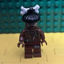 LEGO Pirates of the Caribbean Canival (POC009) Minifig | White Face Paint | 4182