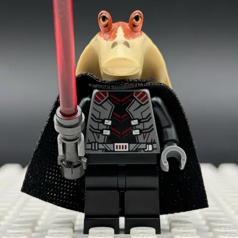 LEGO Star Wars Darth Jar Jar sw1367 Dark Falcon With Cape Minifigure 75389