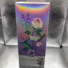 LOZ Mini Eternal Flowers Mini 1657 Building Set. 547 Pieces Complete Set sealed 