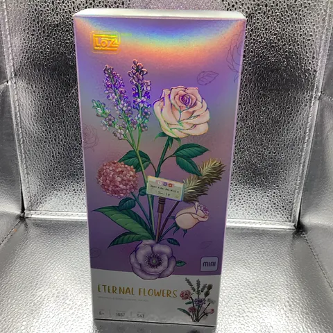 LOZ Mini Eternal Flowers Mini 1657 Building Set. 547 Pieces Complete Set sealed 