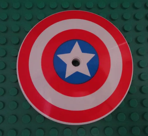 LEGO Marvel Captain America Buildable Figure Shield Replacement Part