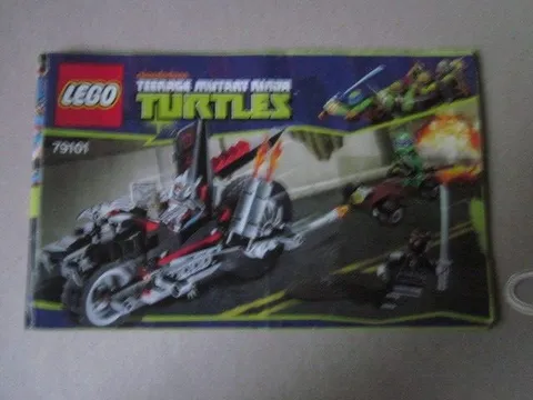 Lego Teenage Mutant Ninja Turtles Building Instructions Instruction 79101