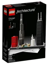LEGO Architecture 21033 Chicago Skyline USA Landmark 444pcs Building Set