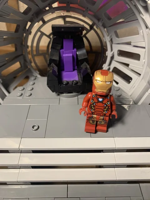 Lego Marvel Super Heroes Minifigure SH0254 Iron Man Mark 46 Armor