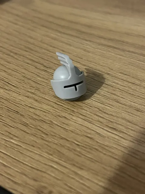Lego 1970s Minifigure Light Gray Helmet  Castle Classic Space 193a2 vintage