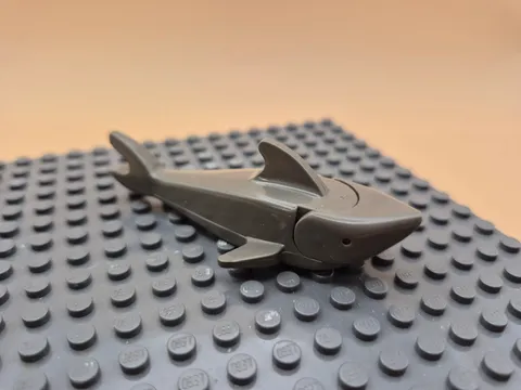 LEGO Shark Point Nose (Complete Assembly) 2547 DARK GRAY