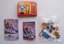 Lego Ninjago  Minifigure , Cards & Instructions  from set 2175 Wyplash