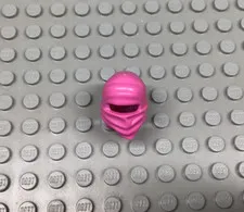 LEGO Ninjago Pink Zane Minifigure Ninja Helmet, Part 30177, Pristine Condition.