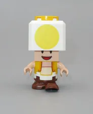 LEGO Super Mario Yellow Toad minifigure 71403 Adventures with Peach