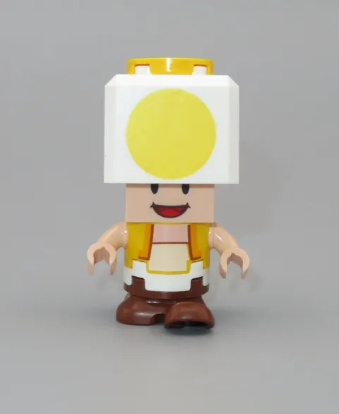 LEGO Super Mario Yellow Toad minifigure 71403 Adventures with Peach