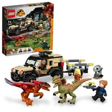 LEGO Jurassic World Pyroraptor&Dilophosaurus Transport 76951 Toy Block Dinosaur