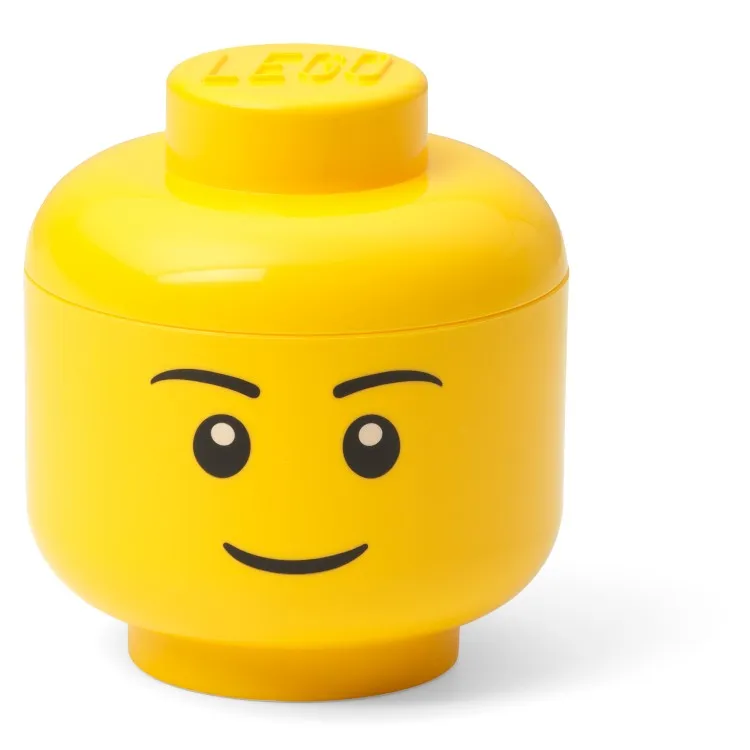LEGO Storage Products: 40331724 Mini Head Yellow - Boy NEW
