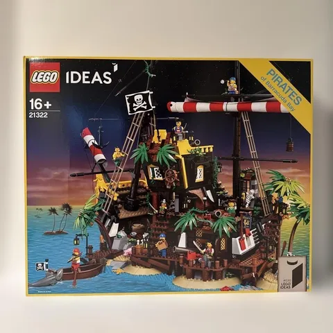 LEGO Ideas 21322 Pirates of Barracuda Bay 2545 Pieces New Sealed Retired Set