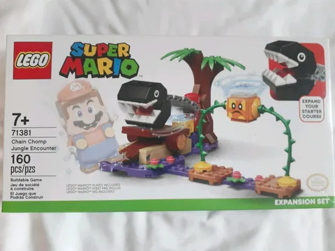 LEGO Super Mario Chain Chomp Jungle Encounter Expansion Set 71381, 160 Pieces