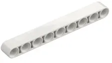 Lego Part 40490 White TECHNIC Beam Thick Liftarm 1 x 9 Qty 1 D952