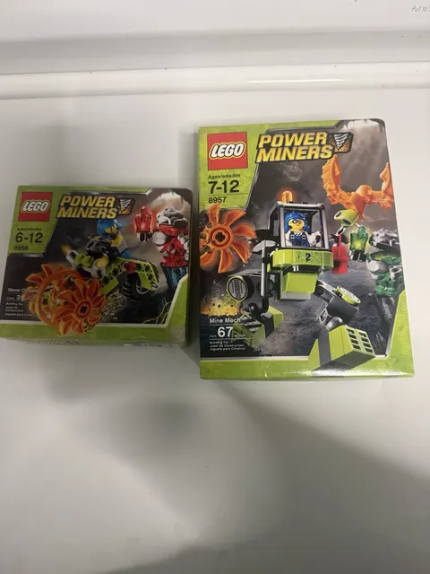 lego power miners 8956 and 8957