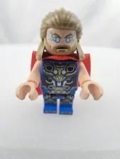 LEGO Marvel Thor  W/ Red Cape Minifigure Thor Love And Thunder