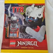 LEGO Ninjago Dragons Rising Season 3 Tyr Minifigure njo0979 Set L0002198 Paper