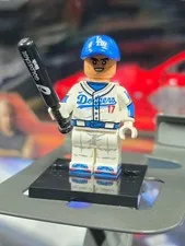 LEGO - MLB Baseball Los Angeles Dodgers - Shohei Ohtani Minifigure (Custom)