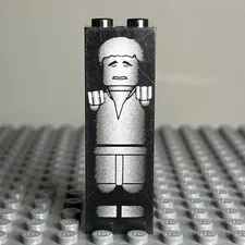 Lego Star Wars: Brick: Brick 1 x 2 x 5 Han Solo Carbonite 2454ps5 Set 7144 - 3D