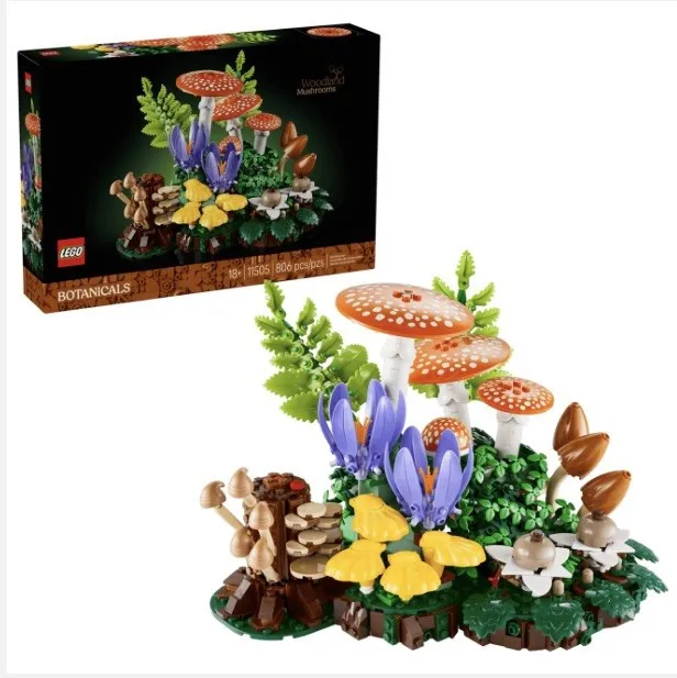 LEGO® Botanicals: Woodland Mushrooms 11505 New Sealed. 💥 Ships immediately 