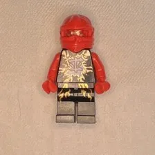 LEGO Ninjago Kai Airjitzu Minifigure Red Ninja Possession No Cracks
