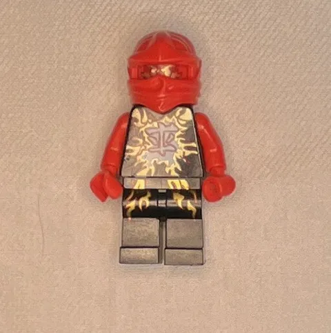 LEGO Ninjago Kai Airjitzu Minifigure Red Ninja Possession No Cracks