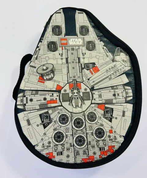 2013 ZIPBIN LEGO Star Wars MILLENNIUM FALCON Storage Minifigure Carrying Case