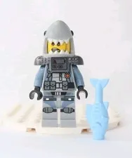 Lego Ninjago Shark Army Great White Minifigure njo0362 njo362 10739