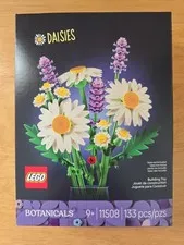 LEGO Botanicals Daisies 11508 133 Pieces Flower Bouquet NEW Sealed