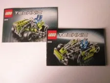 Lego Technic Building Instructions Instruction 8256, 2 Buggies