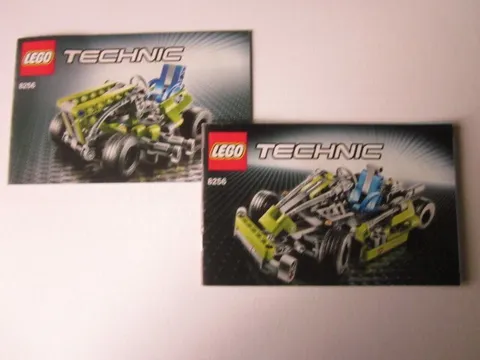 Lego Technic Building Instructions Instruction 8256, 2 Buggies