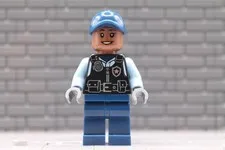 LEGO® Superheroes Minifig sh1087 - Security Guard Arkham Asylum - Female