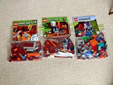Lego Minecraft Sets Nether lot: Used