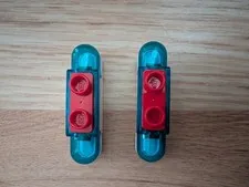Lego Duplo Siren Sound / Light Police Car Emergency Vehicle Lot Of 2 Authentic
